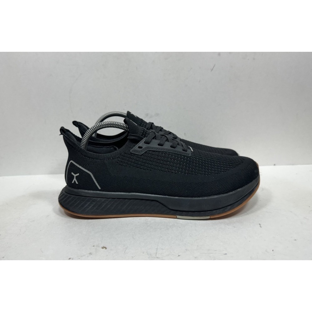 Flux Adapt Runner Black Gum Running Athletic Barefoot Knit Shoes Mens Size 8